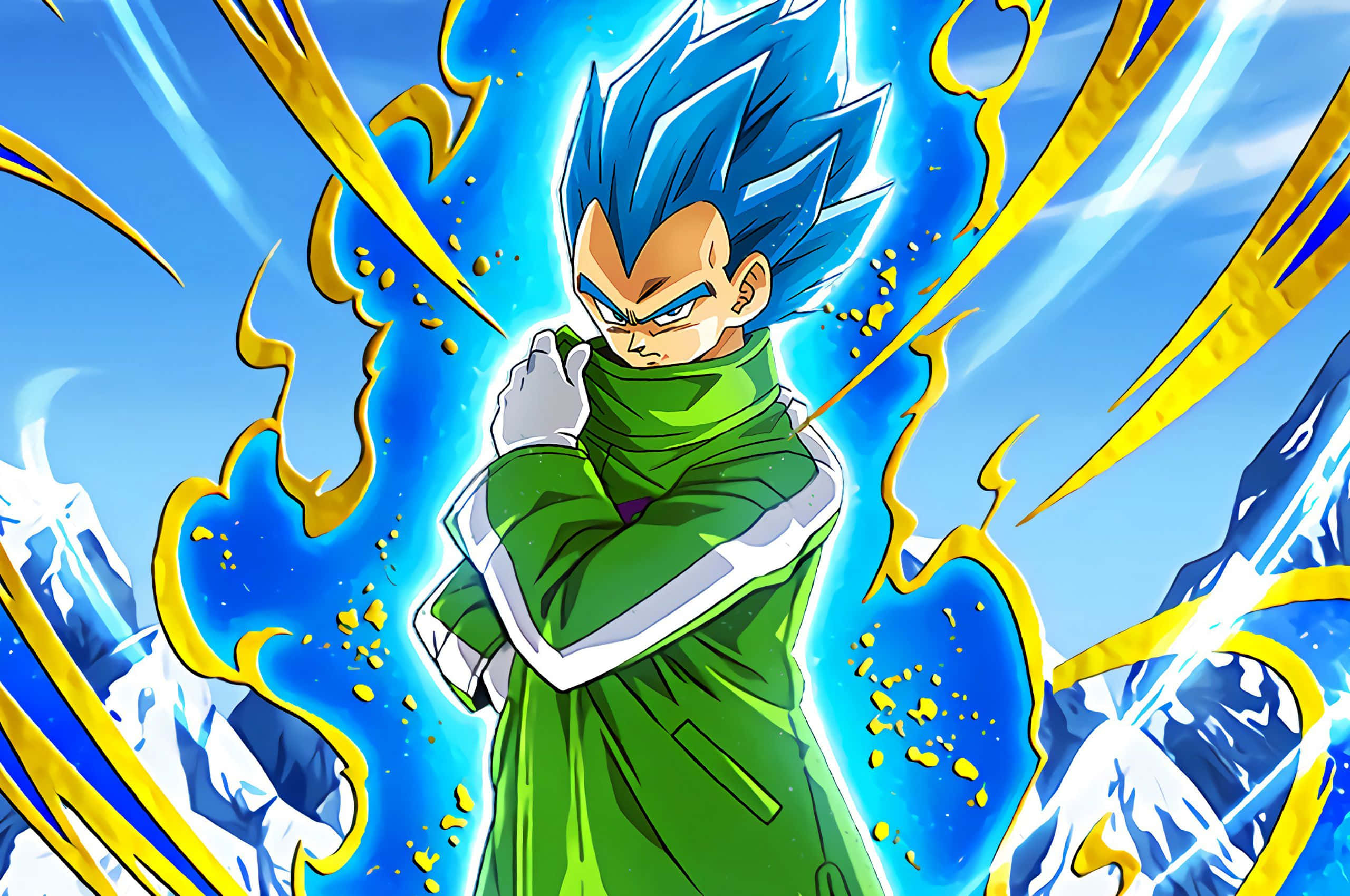 Freeza tuo Brolyn taistelemaan Gokua ja Vegetaa vastaan Dragon Ball Super Brolyssa Taustakuvat