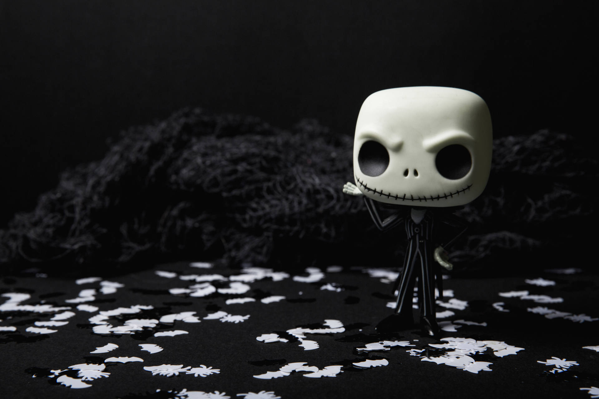 Funko Halloween kannettavan tietokoneen taide — Painajainen ennen joulua GIF Taustakuvat