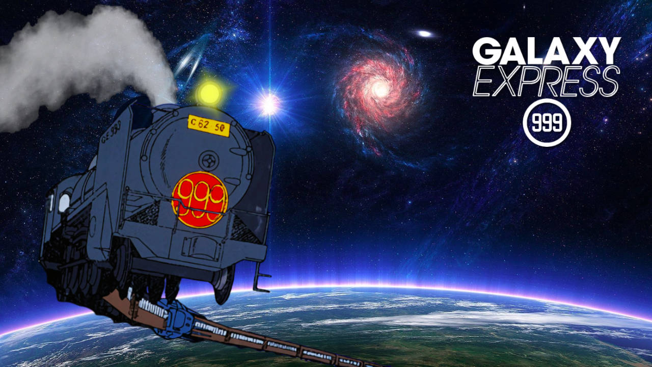 Galaxy Express 999 ohittaa Maan Taustakuvat