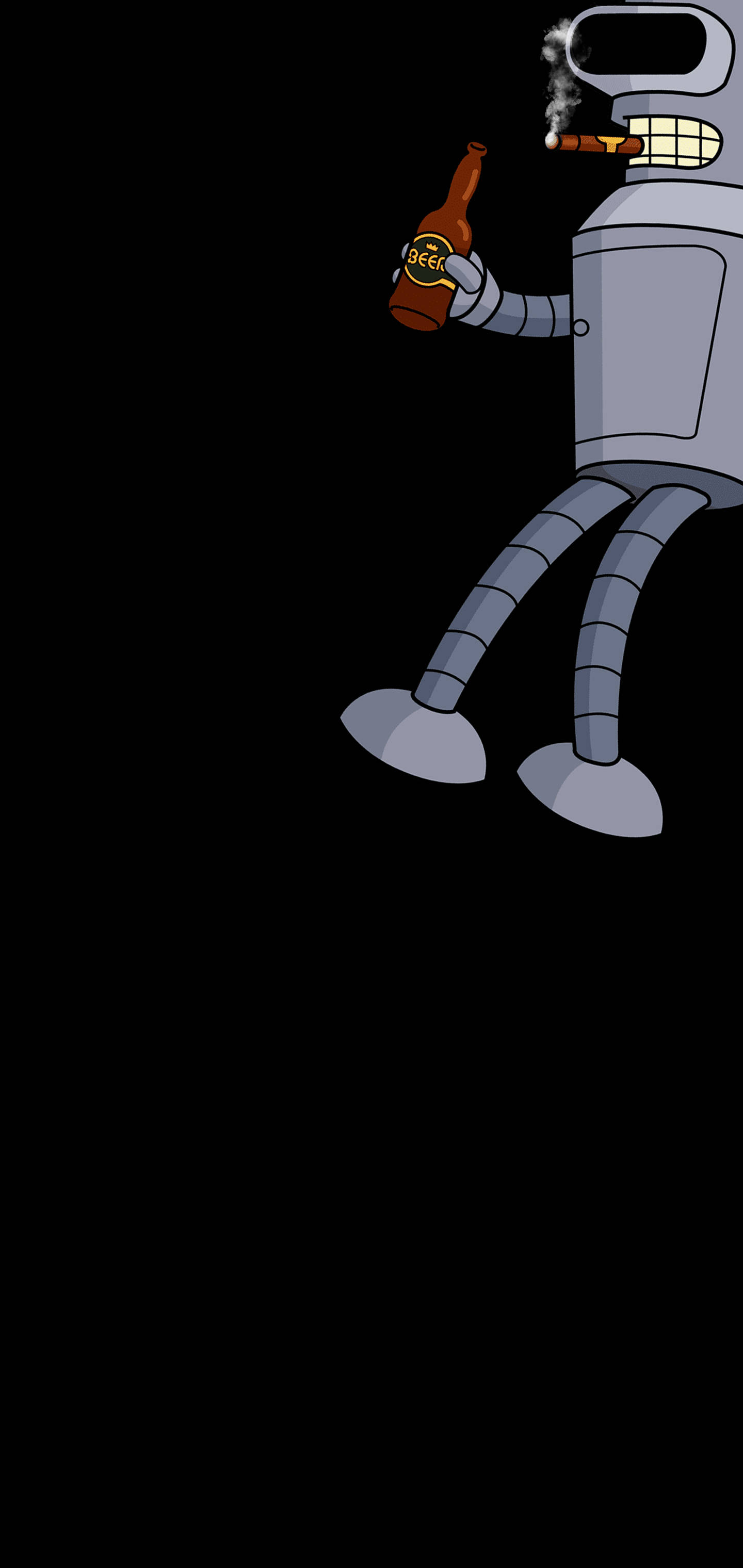 Galaxy S10 Plus Bender-fanitaide Taustakuvat