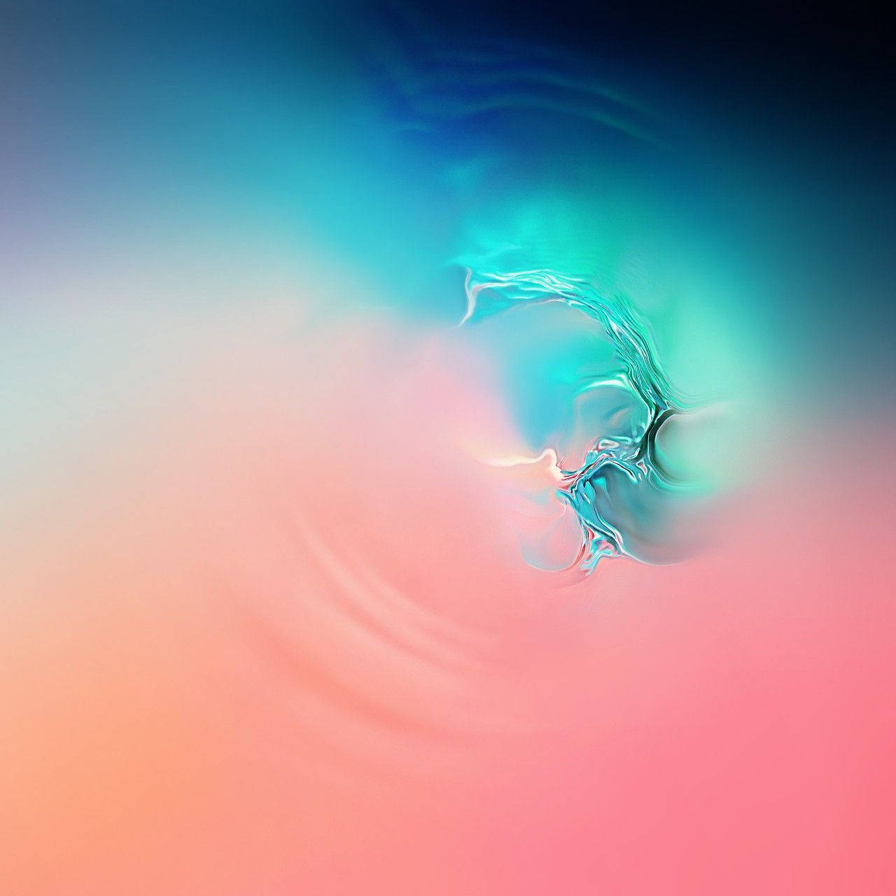 Galaxy S10 Pyörteinen Pinkki Sininen Taustakuvat