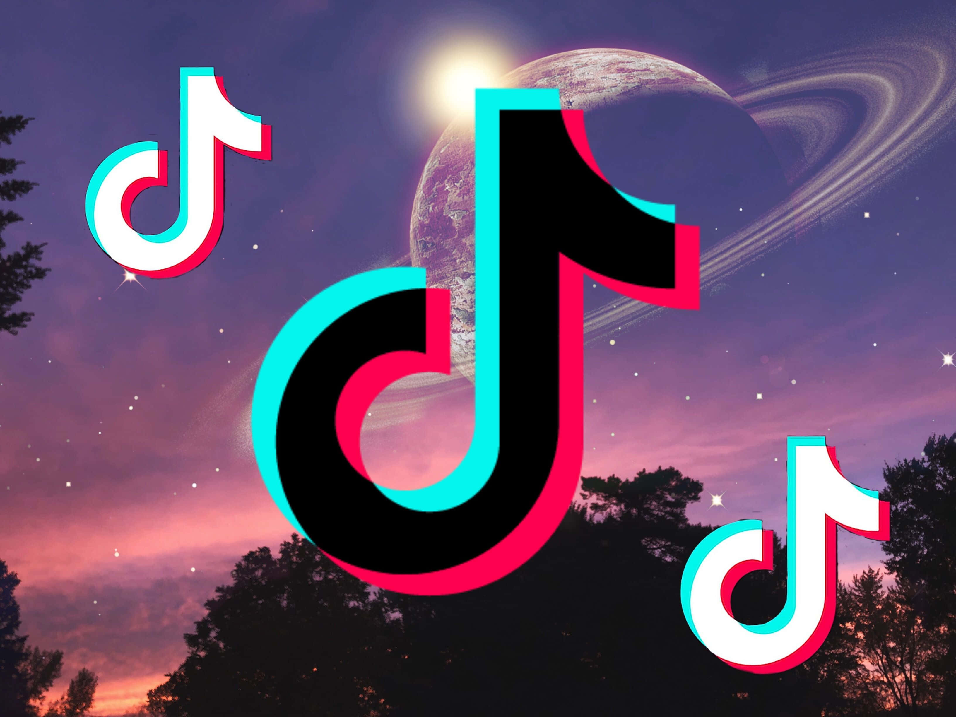 Galaxy TikTok Estetiikka Logo Taustakuvat