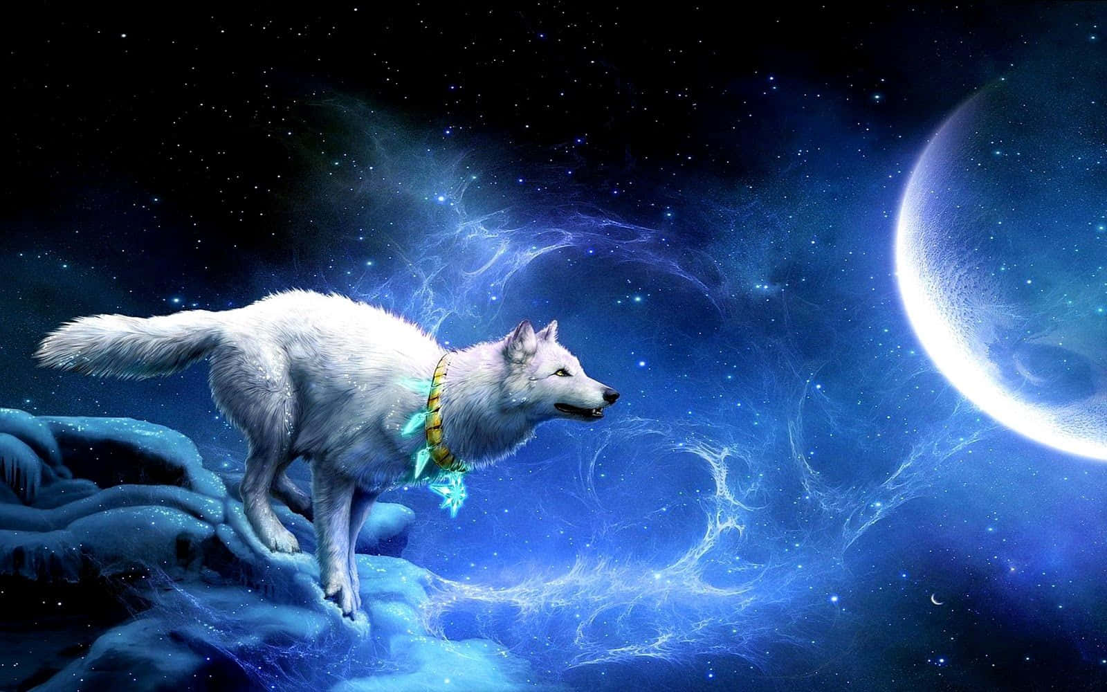 Galaxy Wolves iPhone-näytön teema Taustakuvat