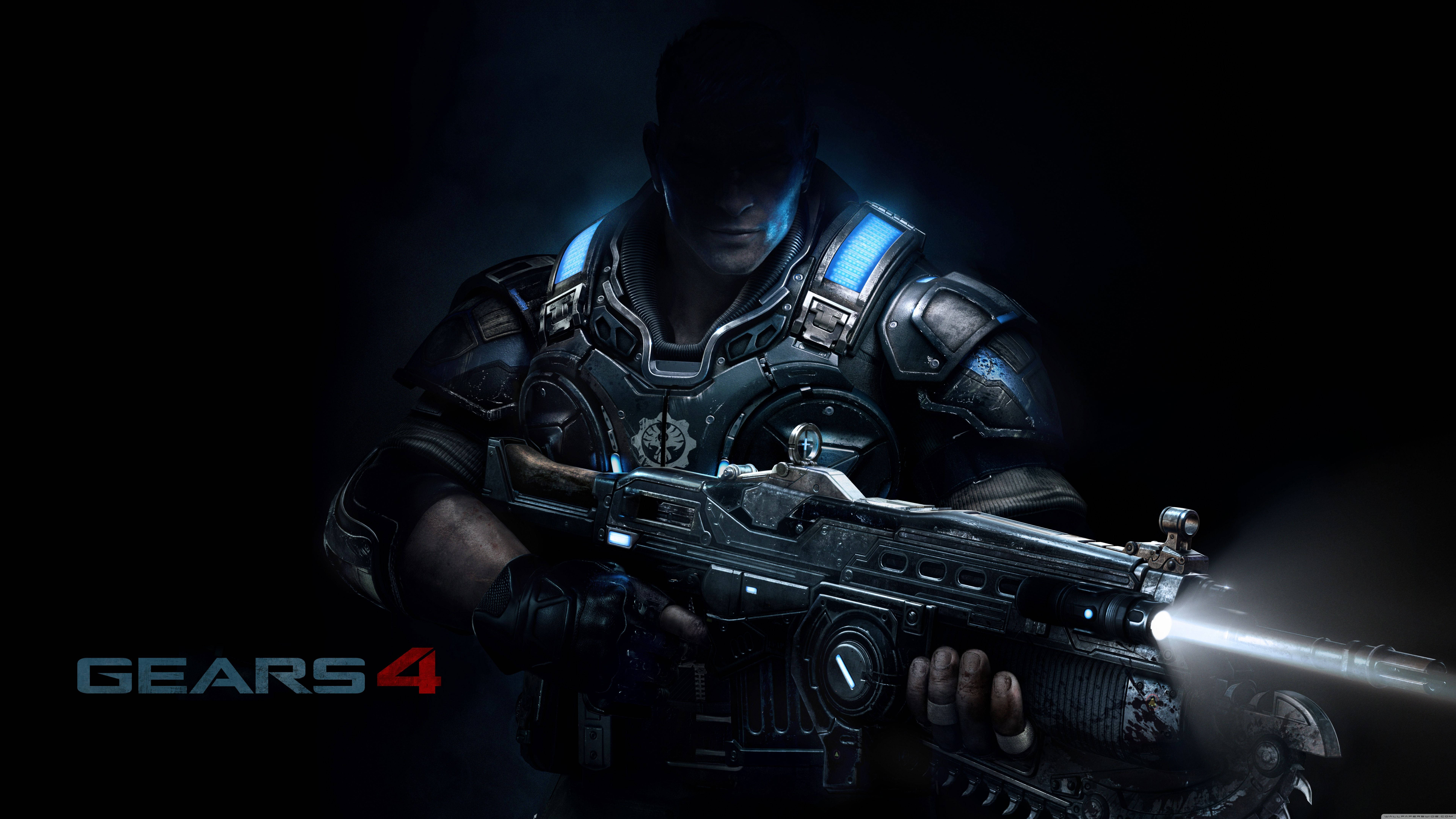Gears 4 8K-pelitausta Taustakuvat