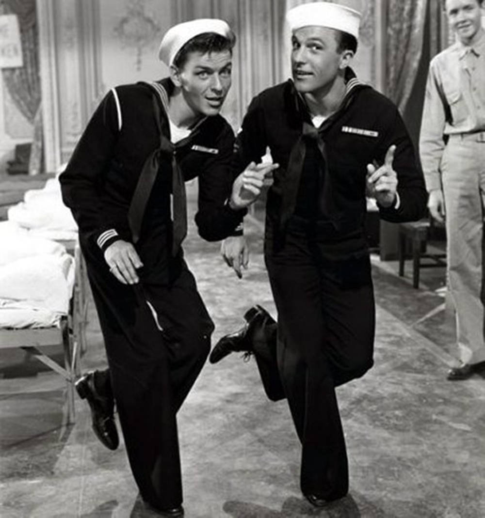 Gene Kelly mustavalkoinen Taustakuvat
