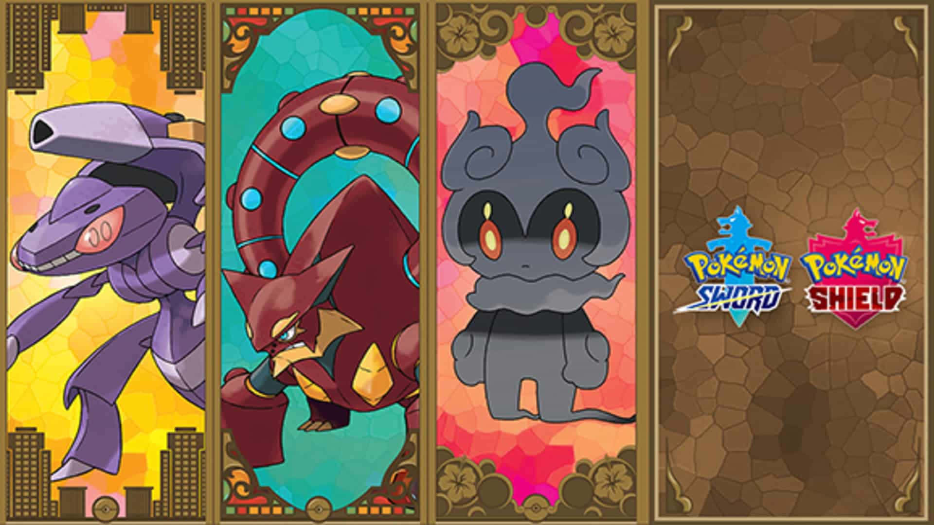 Genesect taistelee Volcanionia ja Marshadowia vastaan Taustakuvat