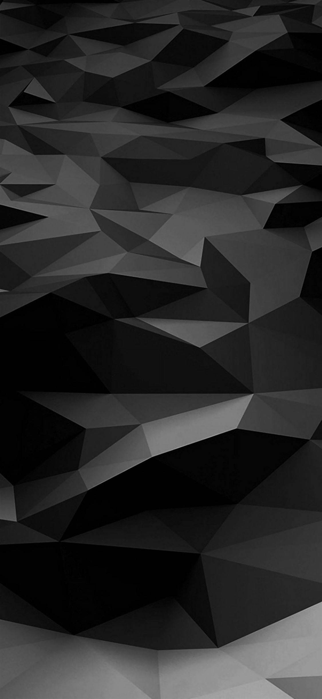 Geometrinen Muotoilu Musta Apple iPhone Taustakuvat