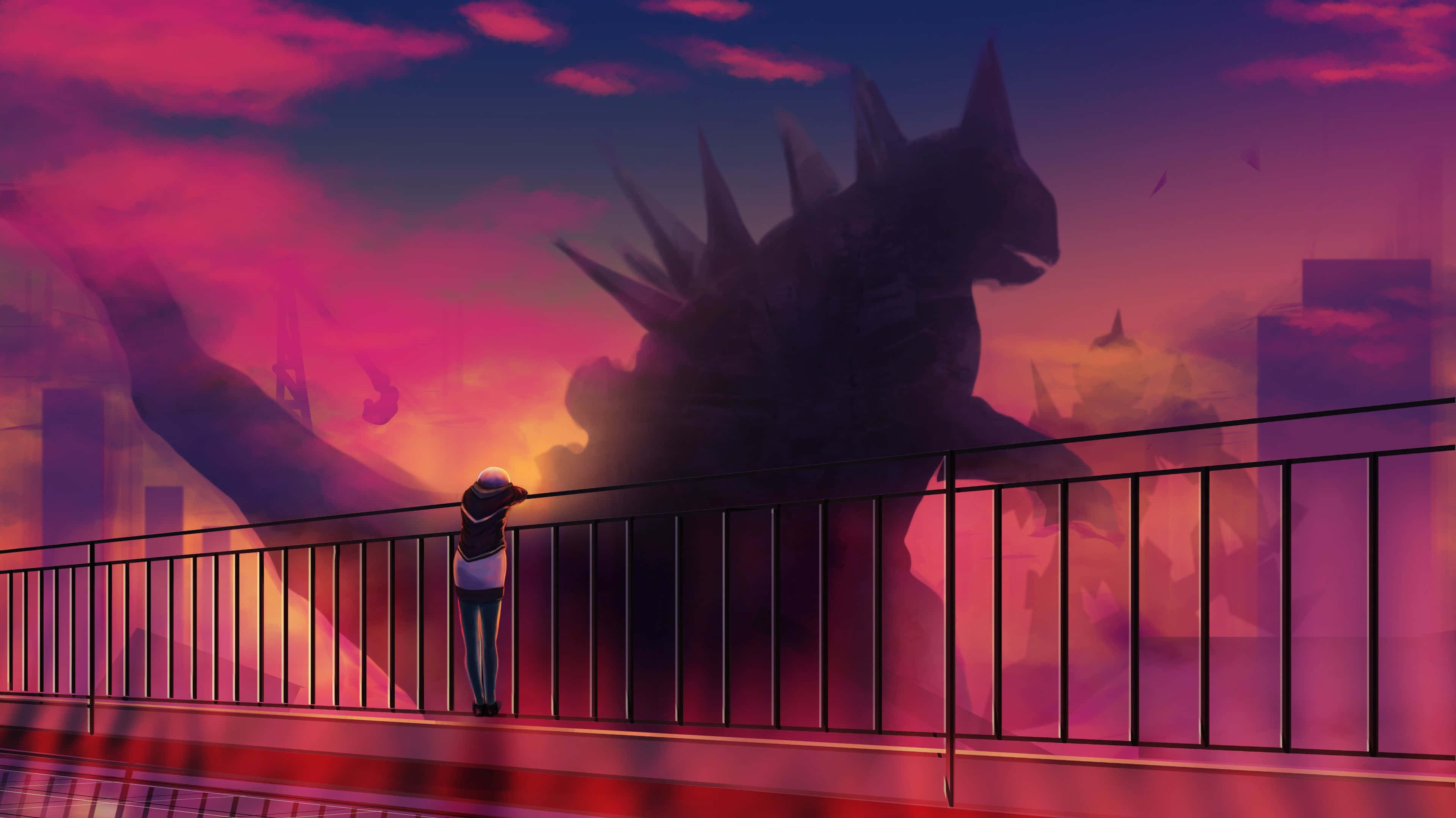 Godzilla, Godzilla vs hirviöt, Godzilla vs hirviöt, Godzilla vs hirviöt Taustakuvat