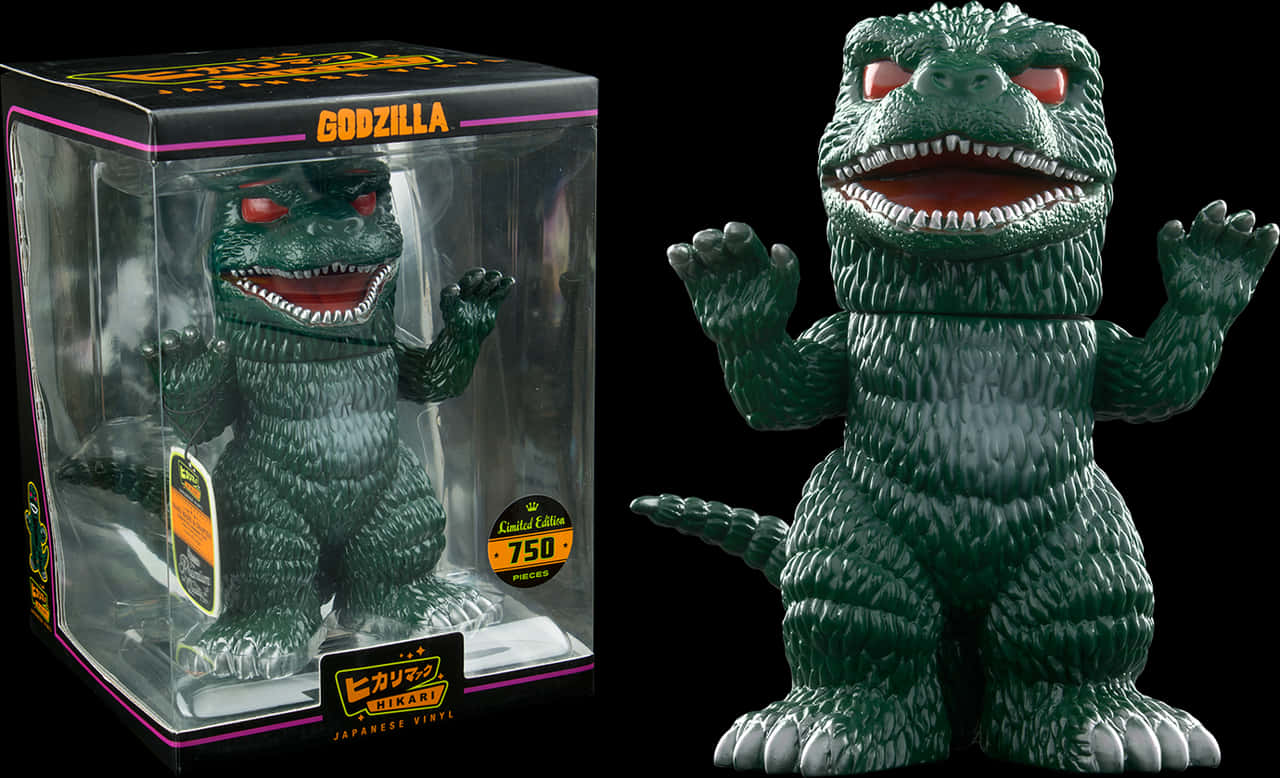 Godzilla-hahmo rajoitettu painos Taustakuvat
