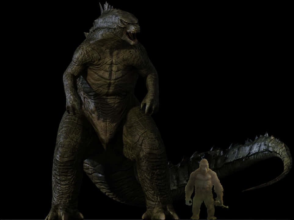 Godzilla - Kokojen vertailu Taustakuvat