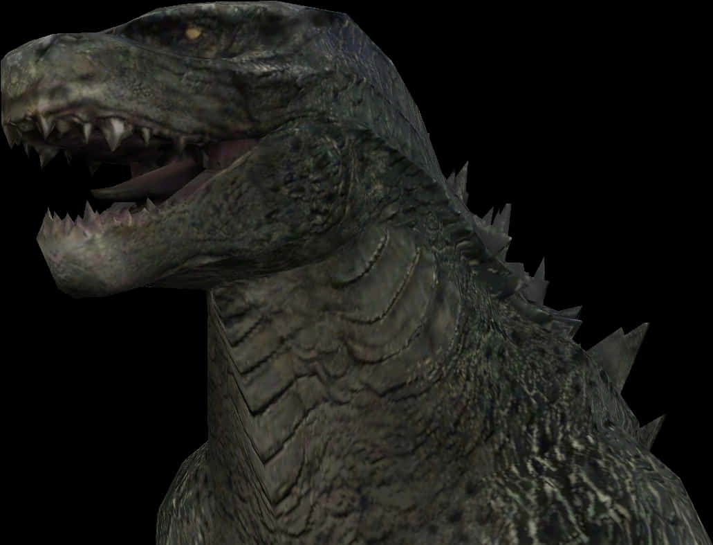 Godzillan pään lähikuva Taustakuvat