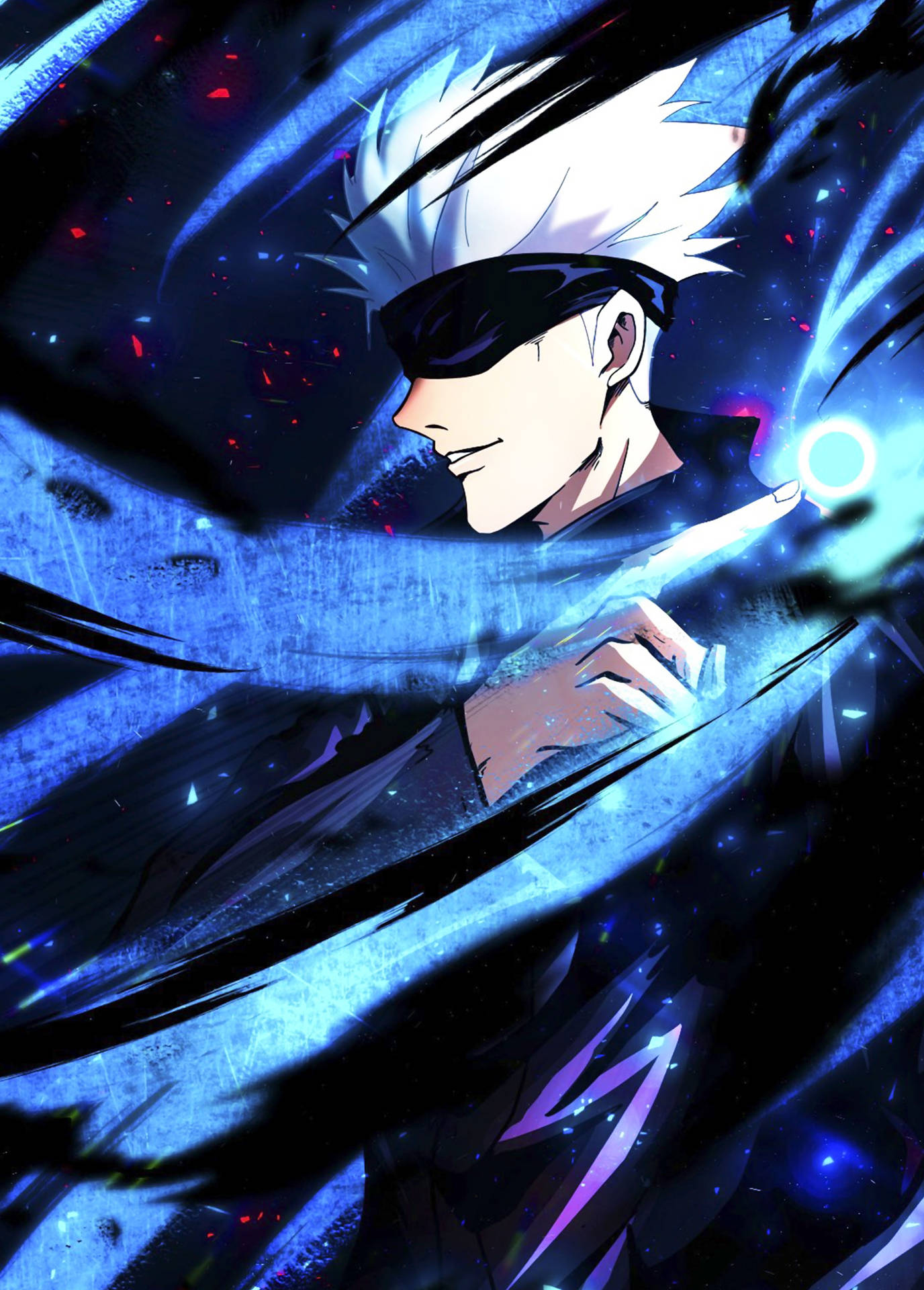 Gojo Sataru — Cool anime GIF Taustakuvat