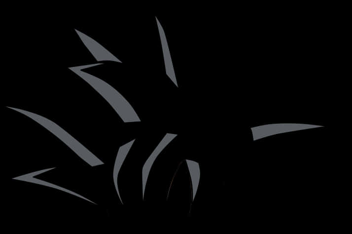 Goku Black Siluetti Tumma Tausta Taustakuvat