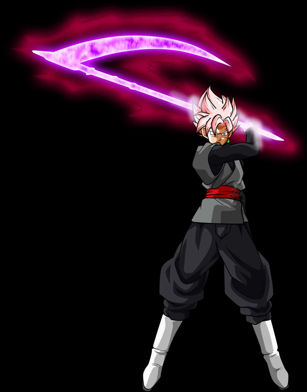 Goku Blackin mahtava energia-miekka Taustakuvat