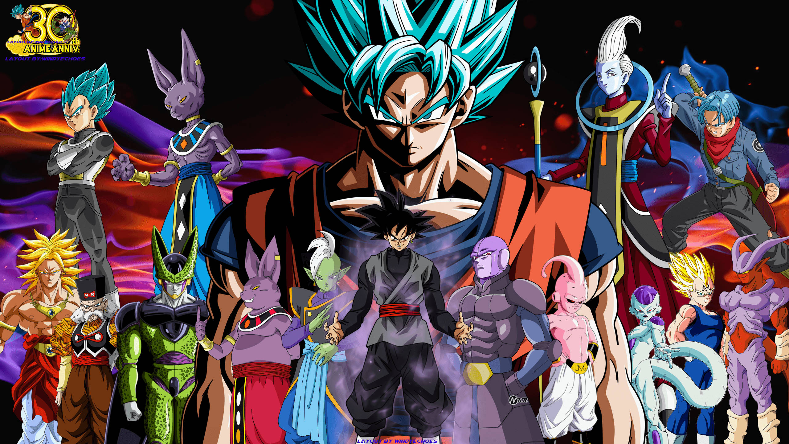 Goku käyttää Kamehamehaa taistellakseen Friezaa vastaan Taustakuvat
