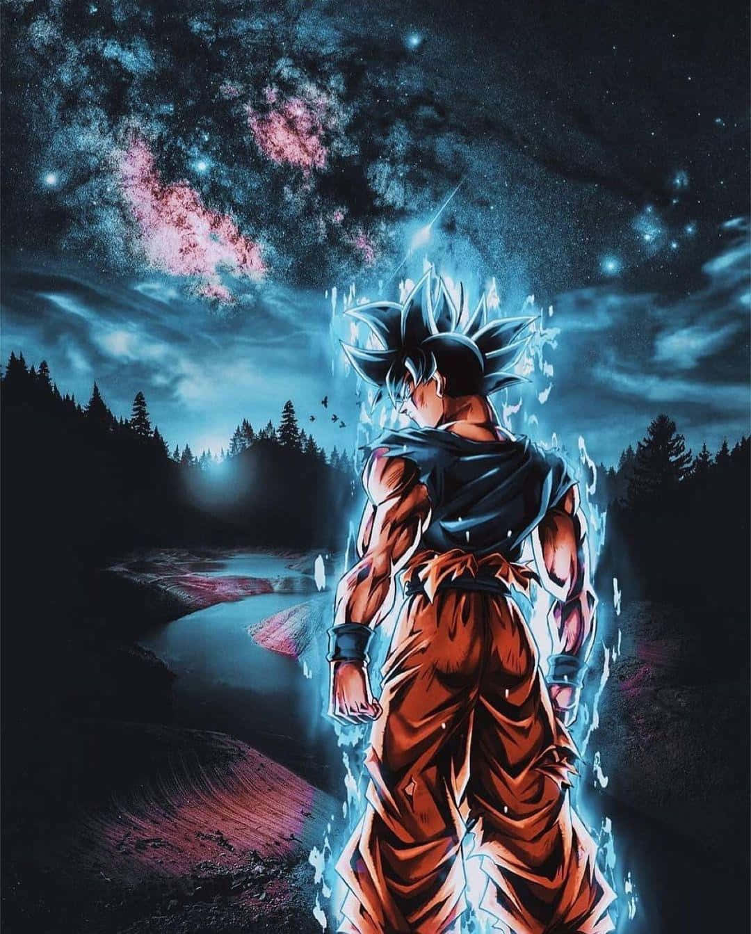 Goku muuttuu Ultrainstinktiksi Taustakuvat