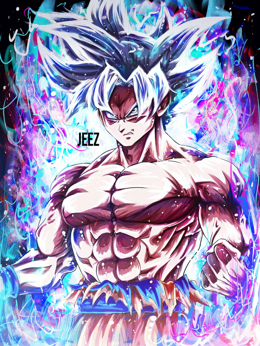 Goku päästää valloilleen Ultrainstinktinsä kaikessa loistossaan Taustakuvat