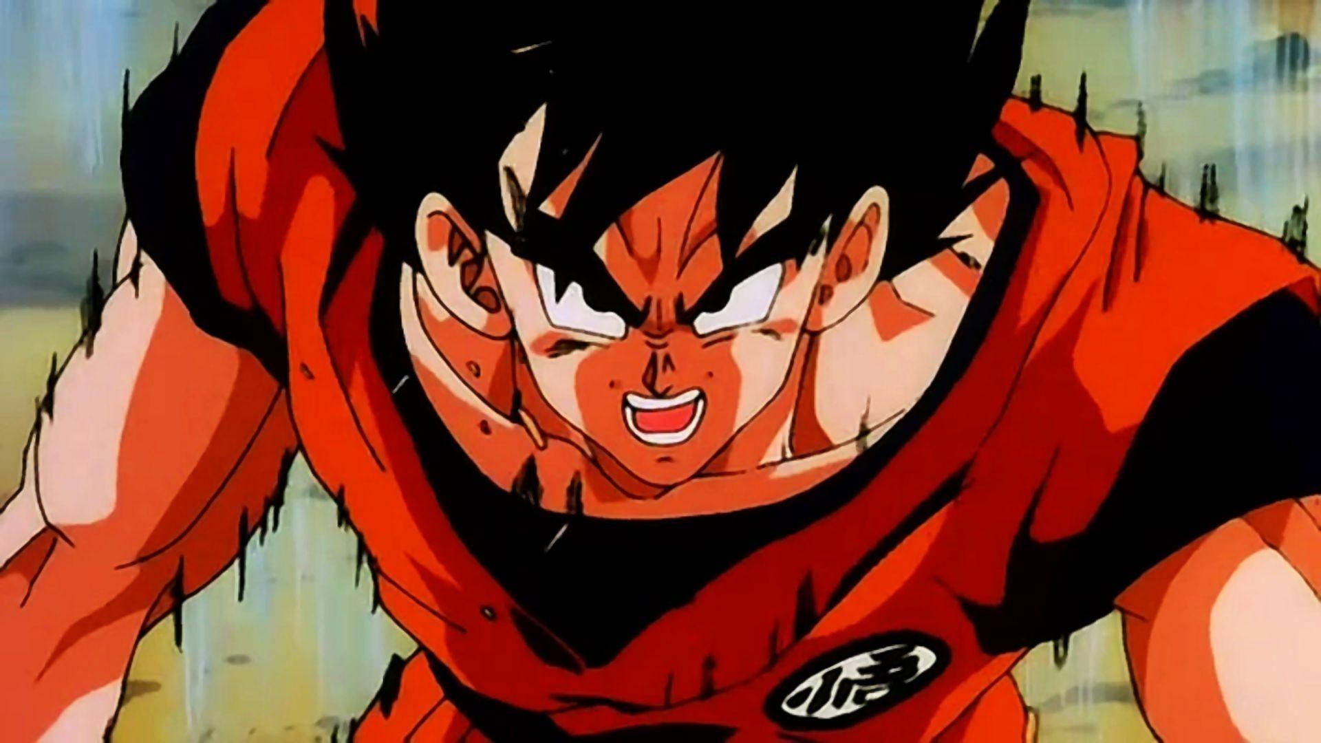 Goku päästää voimansa valloilleen Taustakuvat