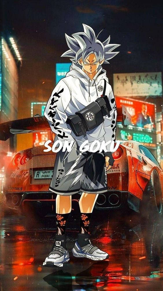Goku Swag Kaupungissa Taustakuvat