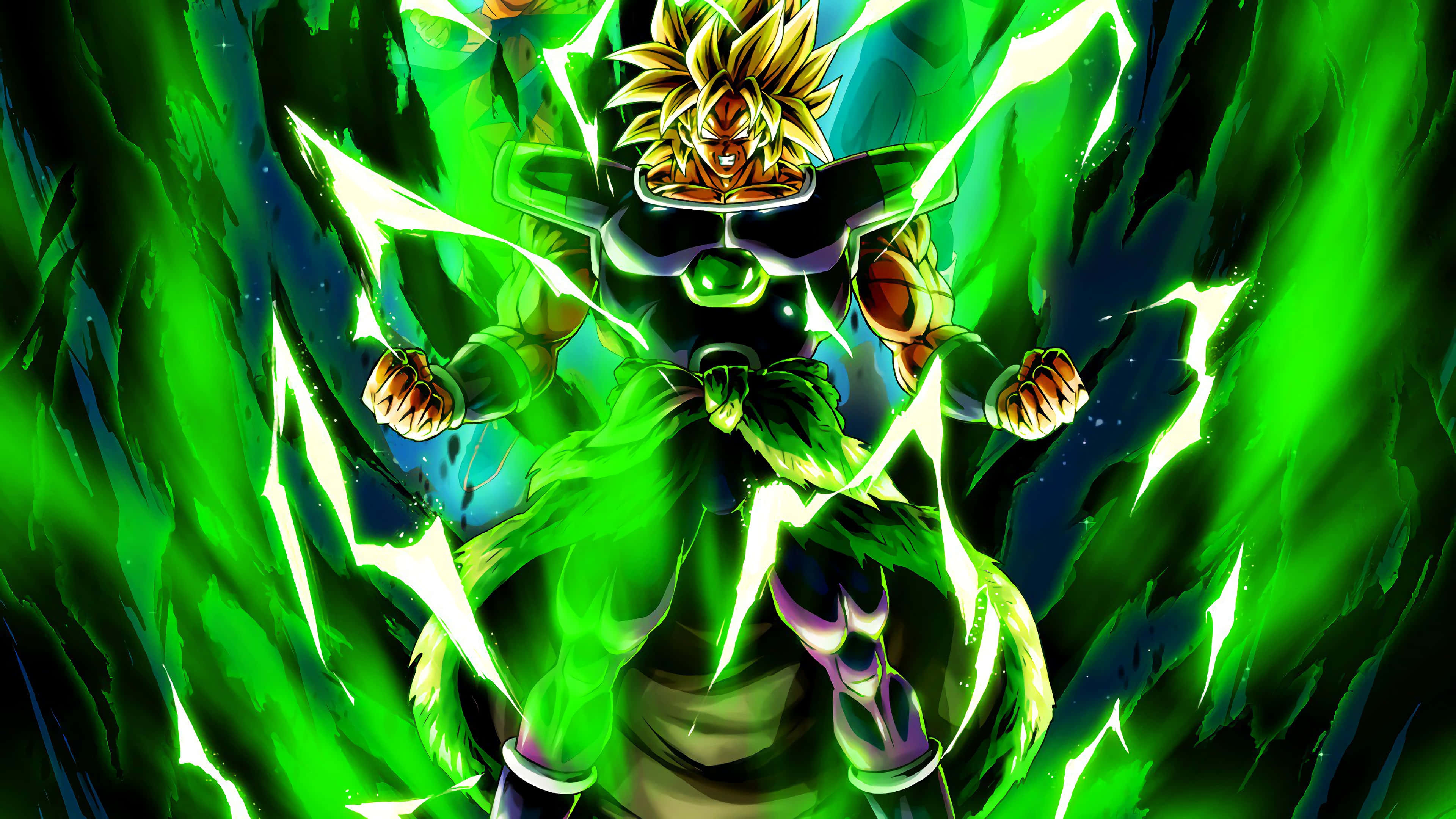 Goku valmistautuu kohtaamaan legendaarisen saiyanin, Brolyn Taustakuvat