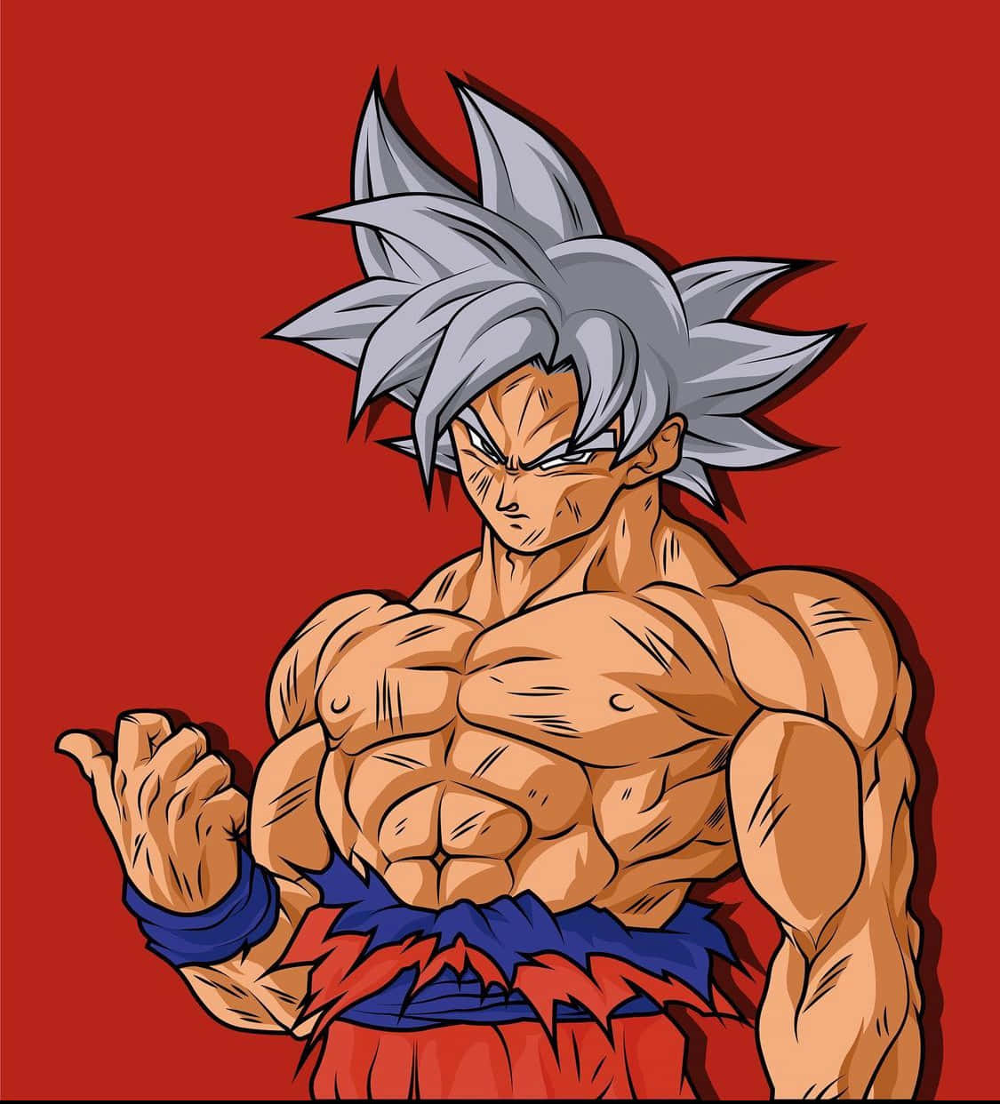 Goku vapauttaa Ultrainstinktin voiman Taustakuvat
