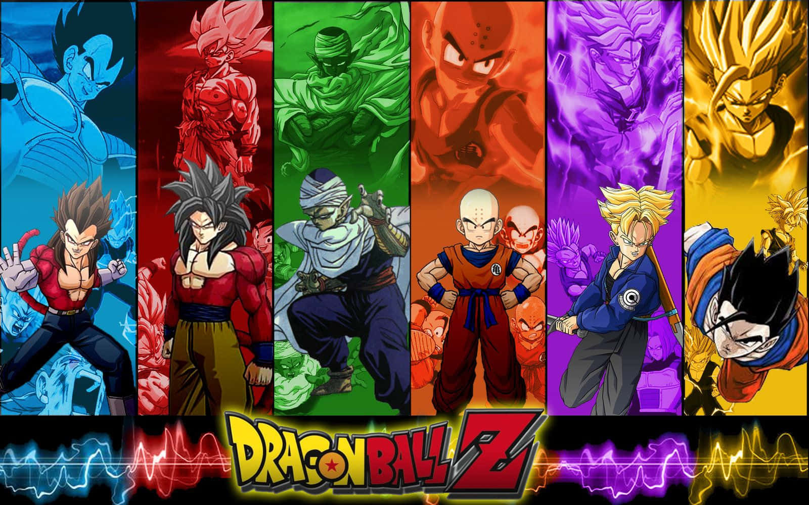 Goku vapauttaa voimansa voittaakseen Jirenin Taustakuvat