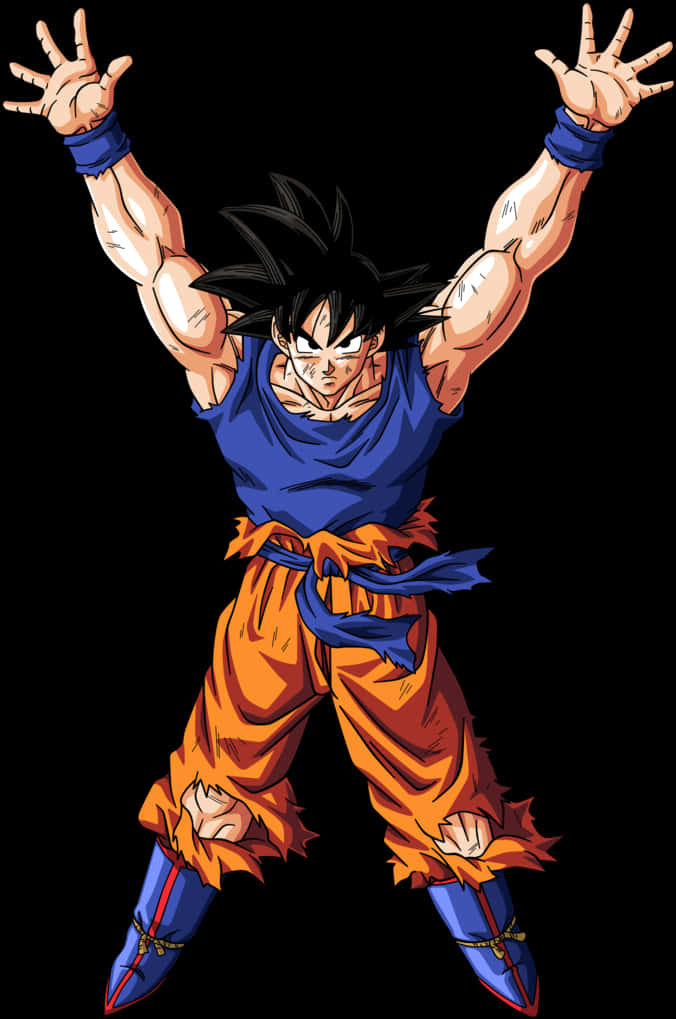 Goku voimistuu Taustakuvat