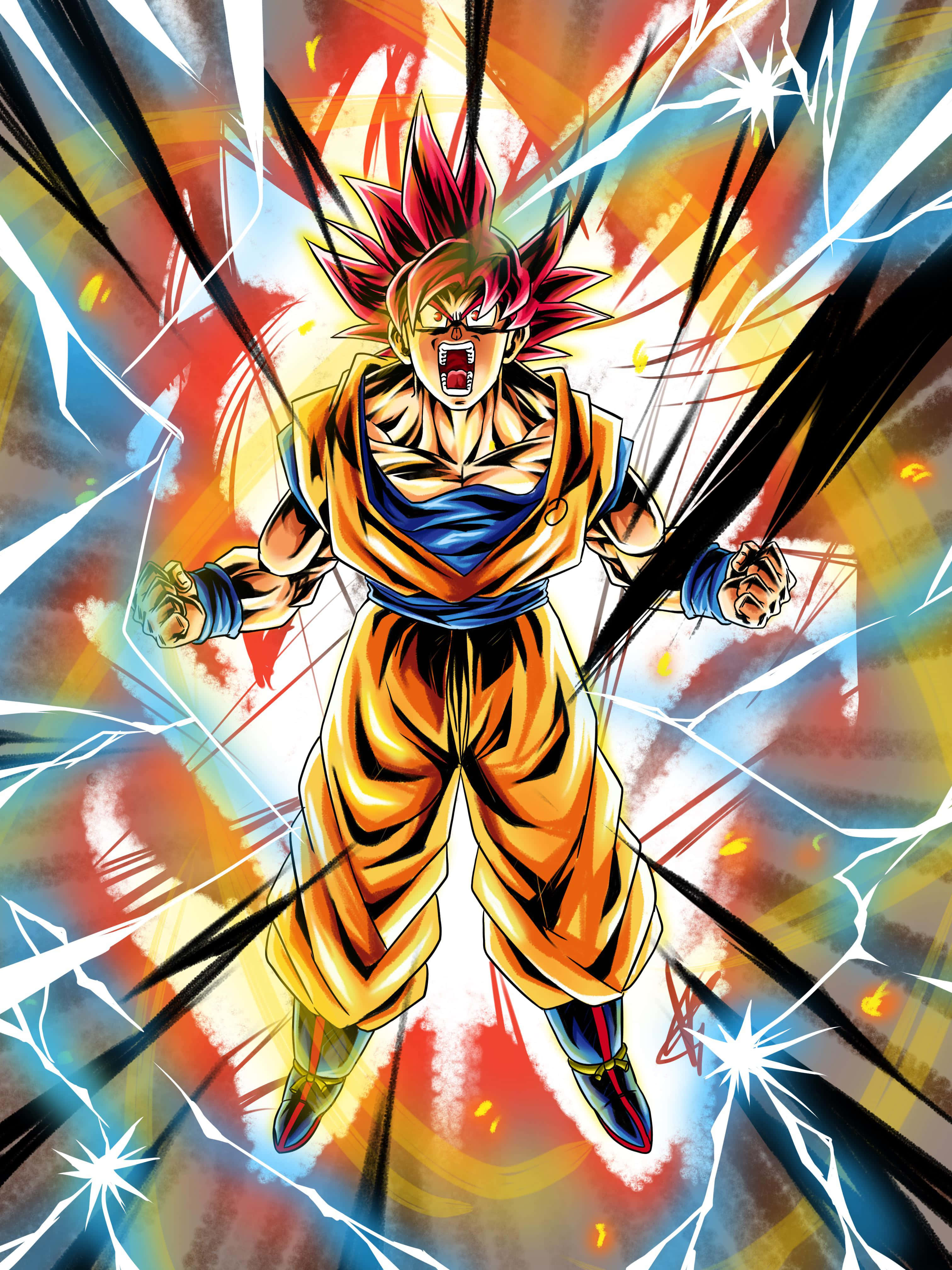 Goku ylittää rajansa Ultrainstinktillä! Taustakuvat