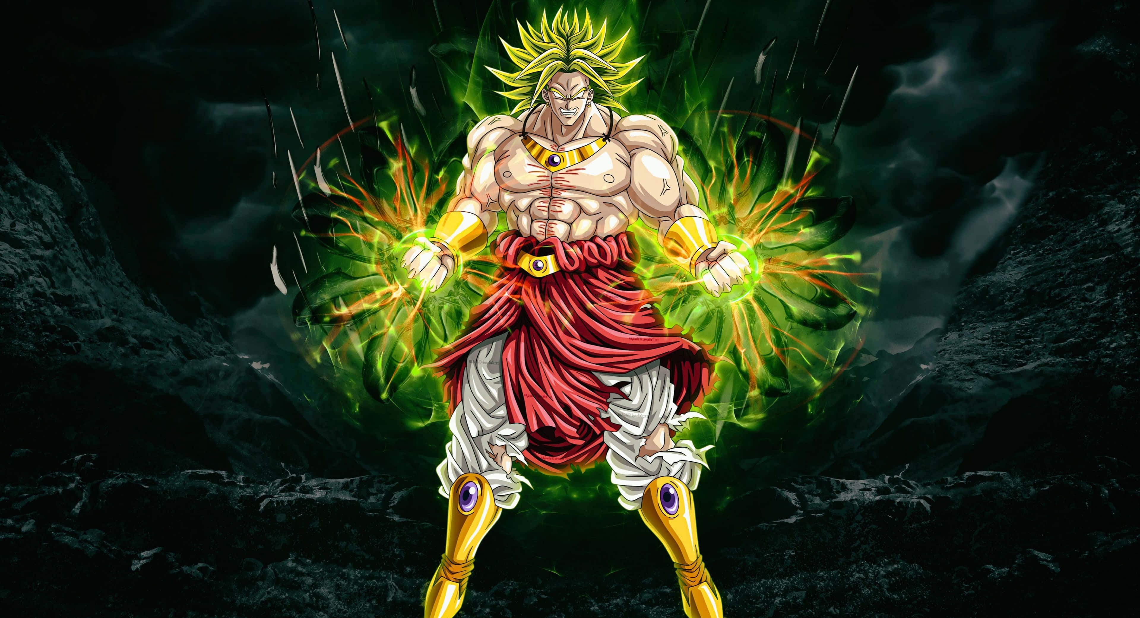 Gokūn ja Vegetan taistelu eeppisessä Dragon Ball Super: Broly -elokuvajulkaisussa Taustakuvat