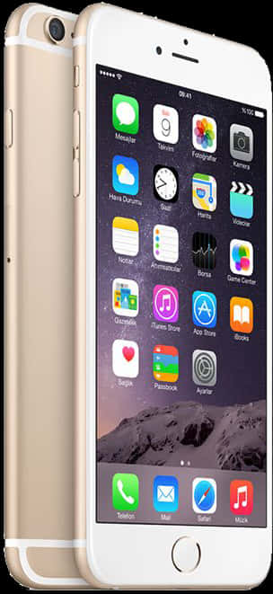 Goldi Phone6 Plus Etu- ja takapuoli Taustakuvat