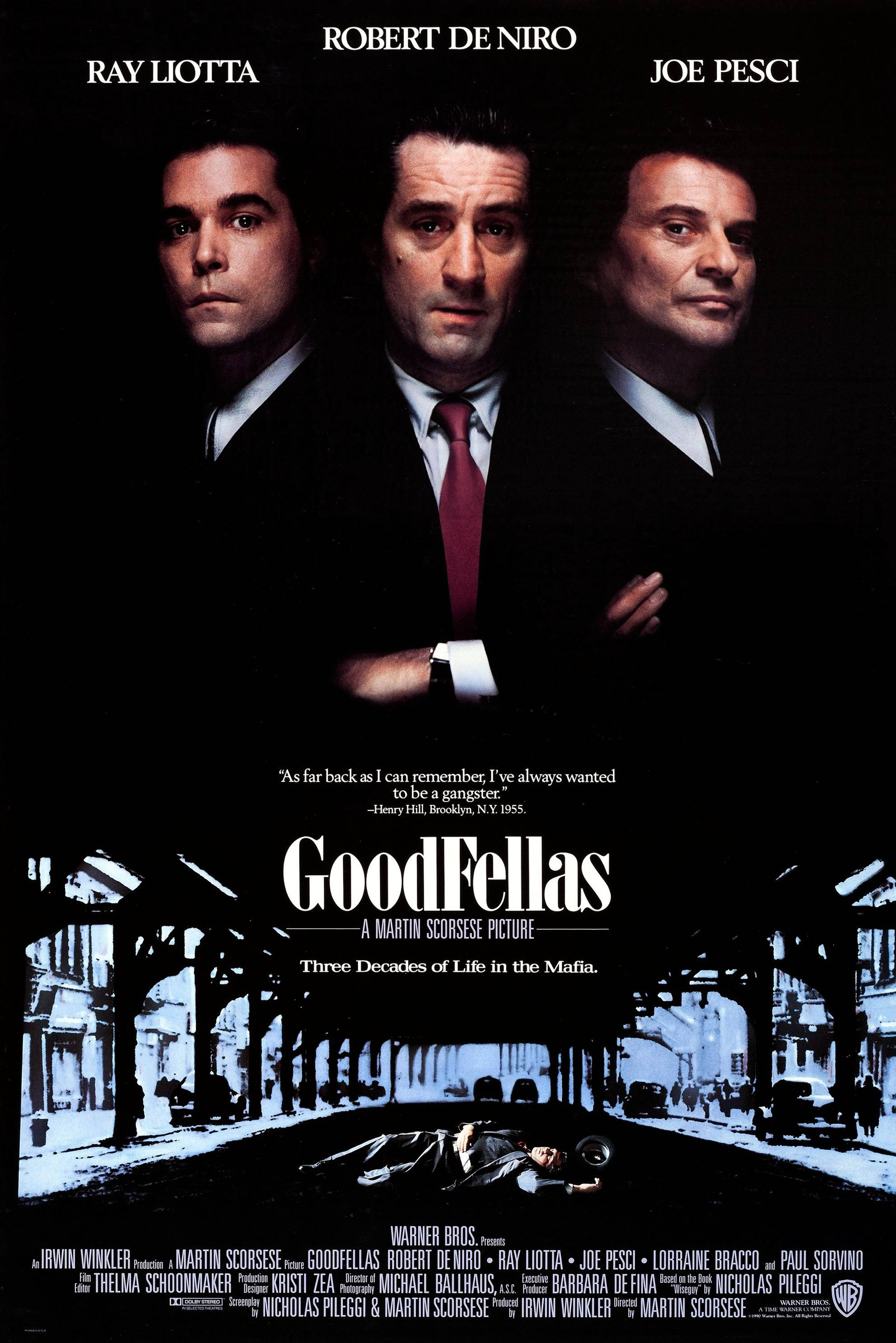 Goodfellas Elämäkerrallinen Rikoselokuva Taustakuvat