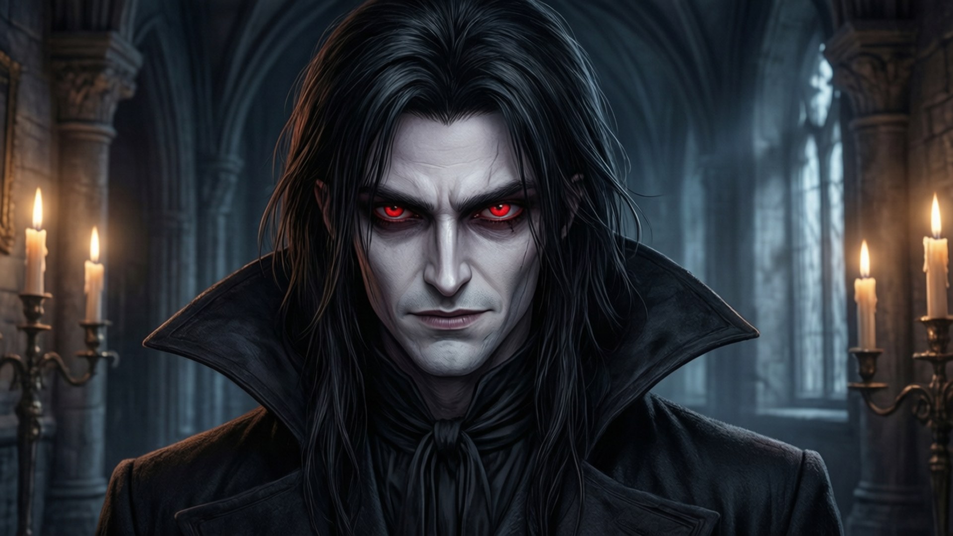 Goottilaistyylinen vampyyri Taustakuvat