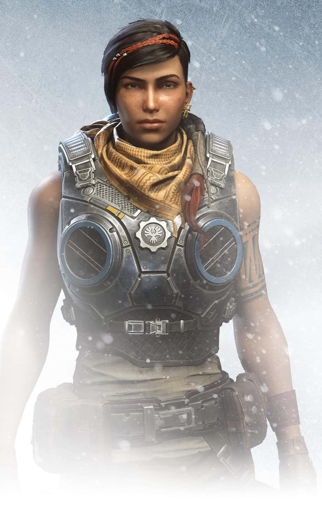 Great Kait -juliste iPhone XS Gears Of War 5 -taustakuva Taustakuvat