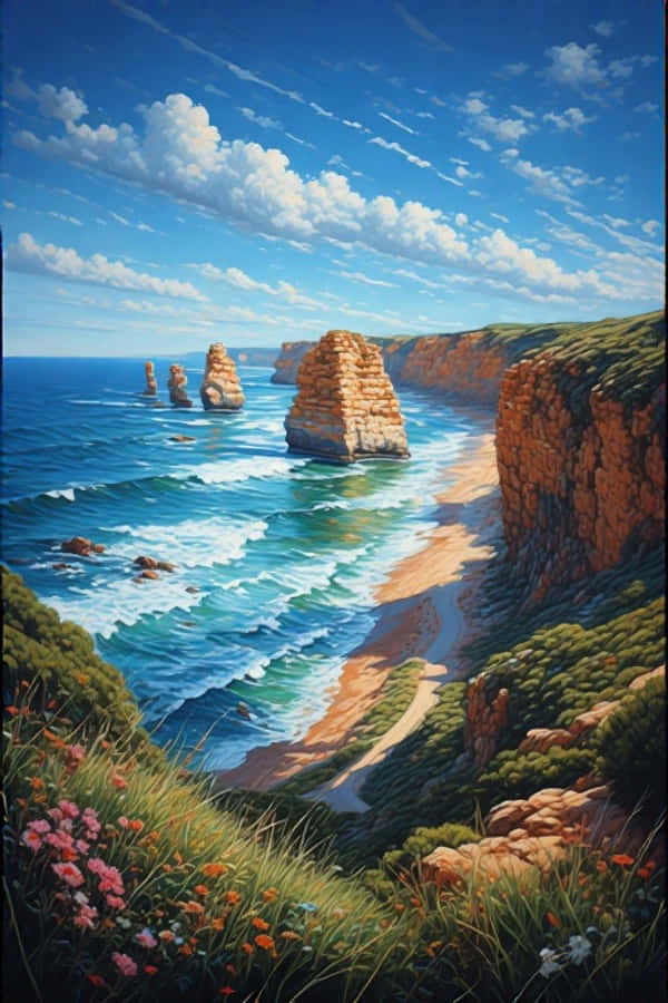 Great Ocean Road ja Twelve Apostles -rannikko 4K Taustakuvat