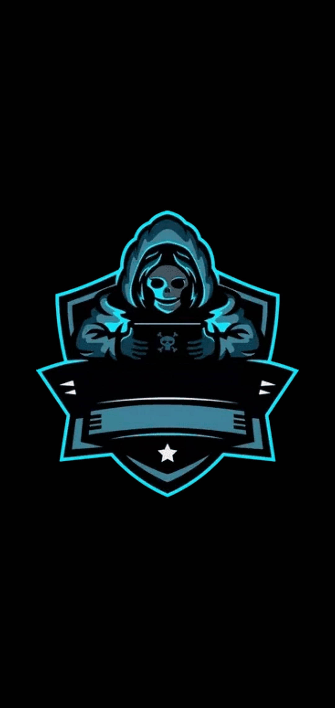 Grim Reaper pelaamassa pelilogo HD Taustakuvat