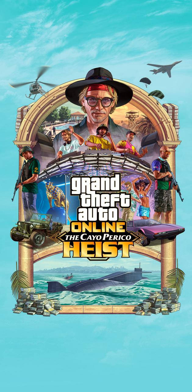 Gta 5 Puhelin Cayo Perico Heist Taustakuvat