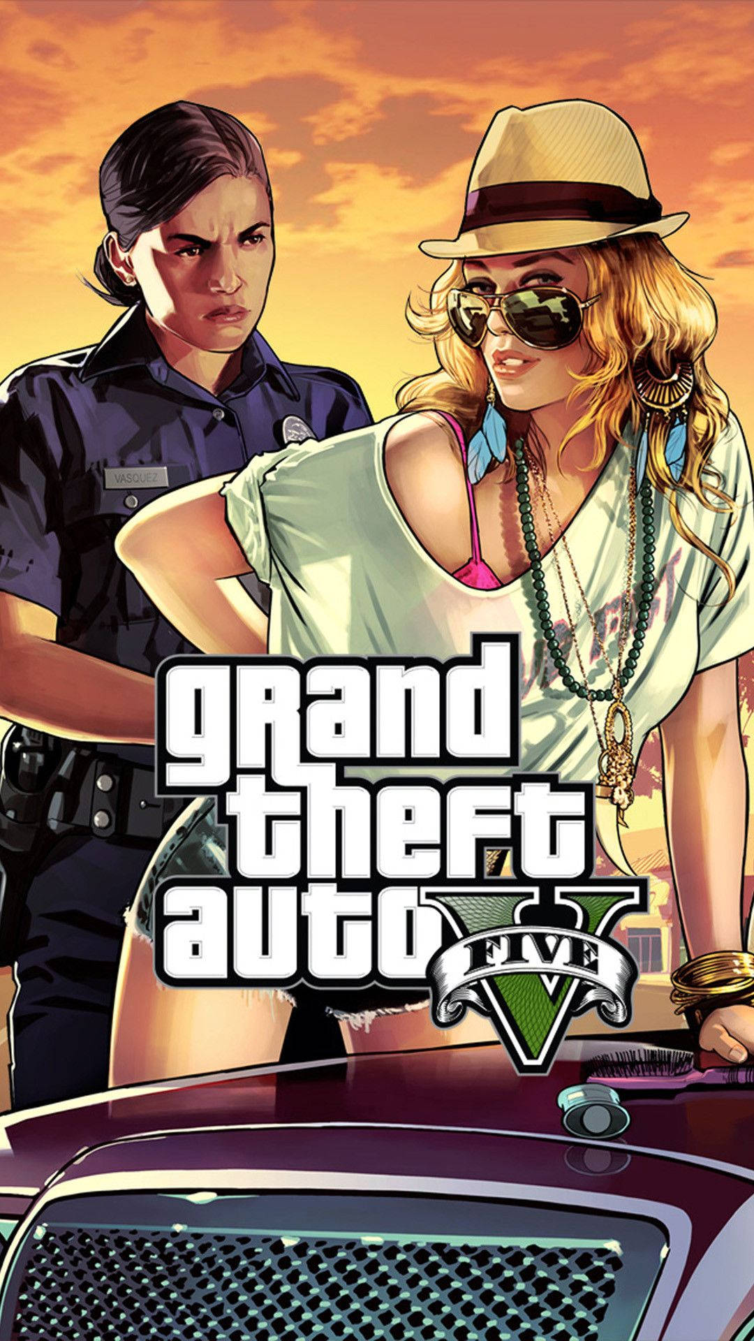 Gta 5 Puhelintyttö Poliisi Taustakuvat