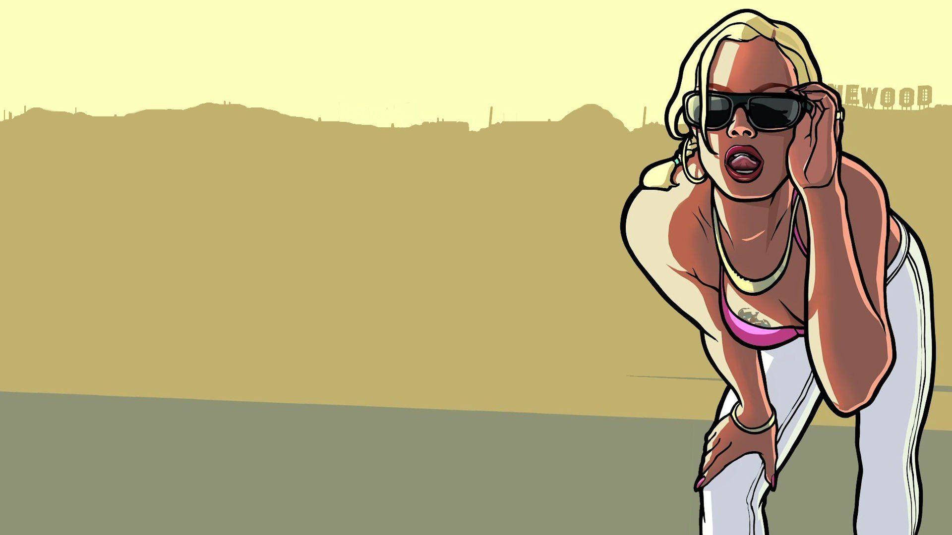 GTA SA 4K Blondi