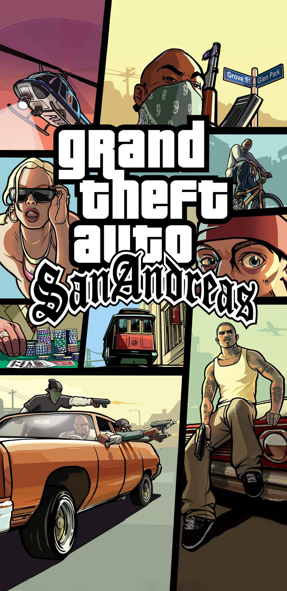 GTA SA 4K toimintapeli