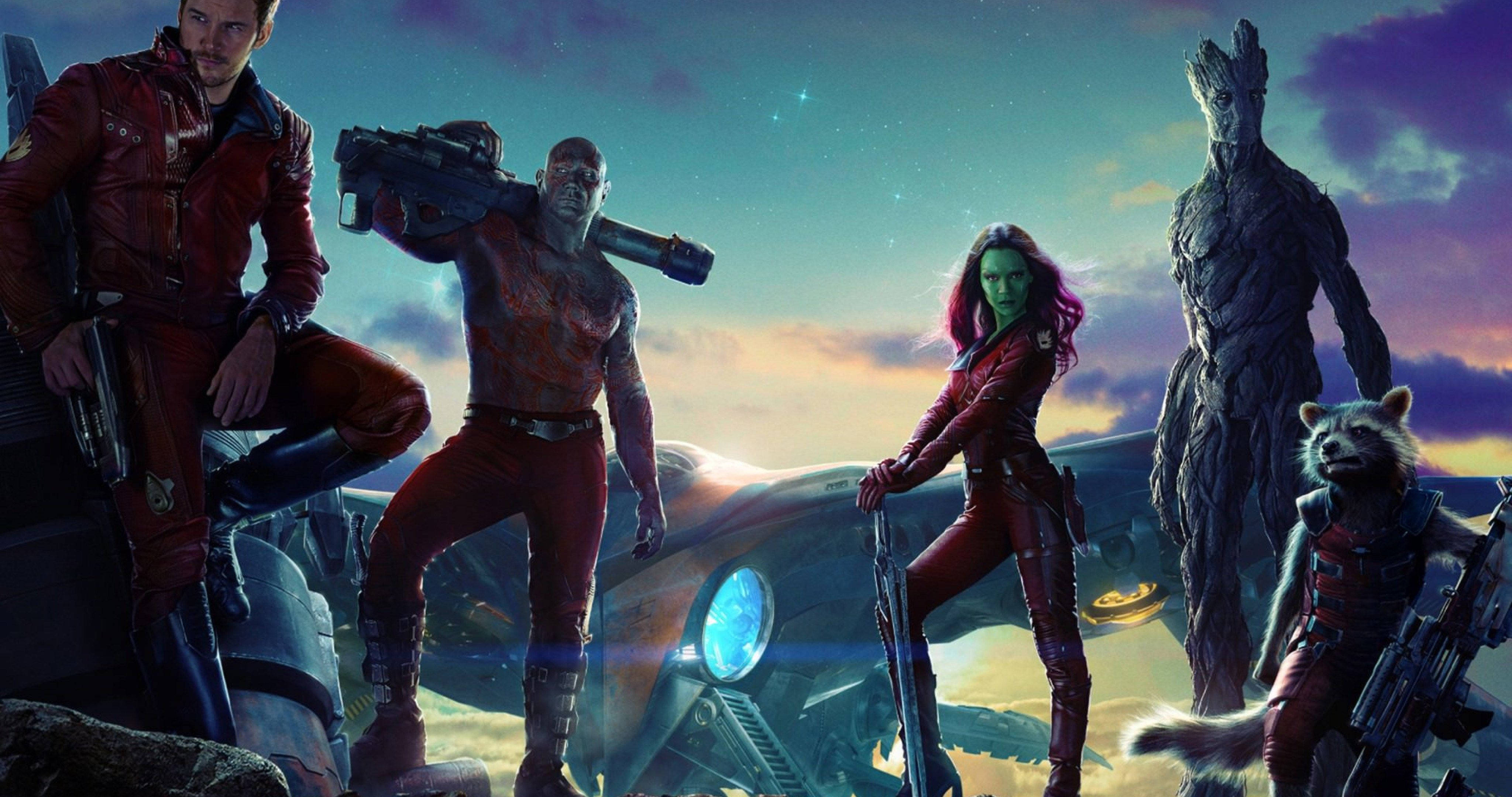 Guardians of the Galaxy Hollywood-elokuva Taustakuvat