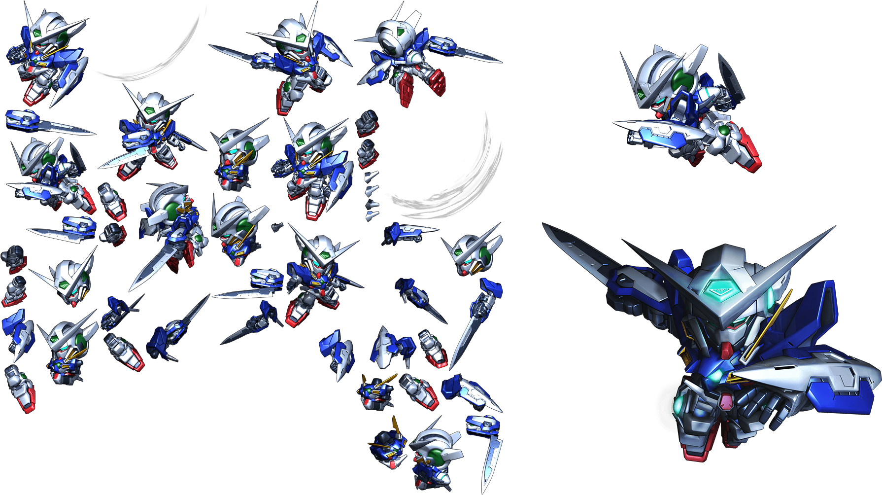 Gundam Mecha Kollaasi Taustakuvat
