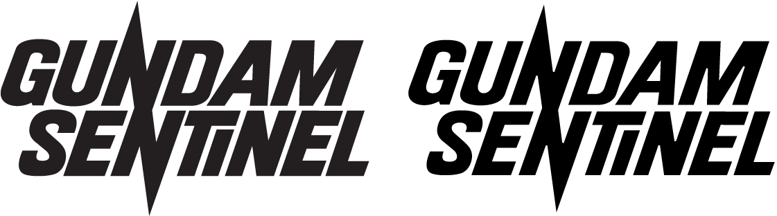 Gundam Sentinel -logo Taustakuvat