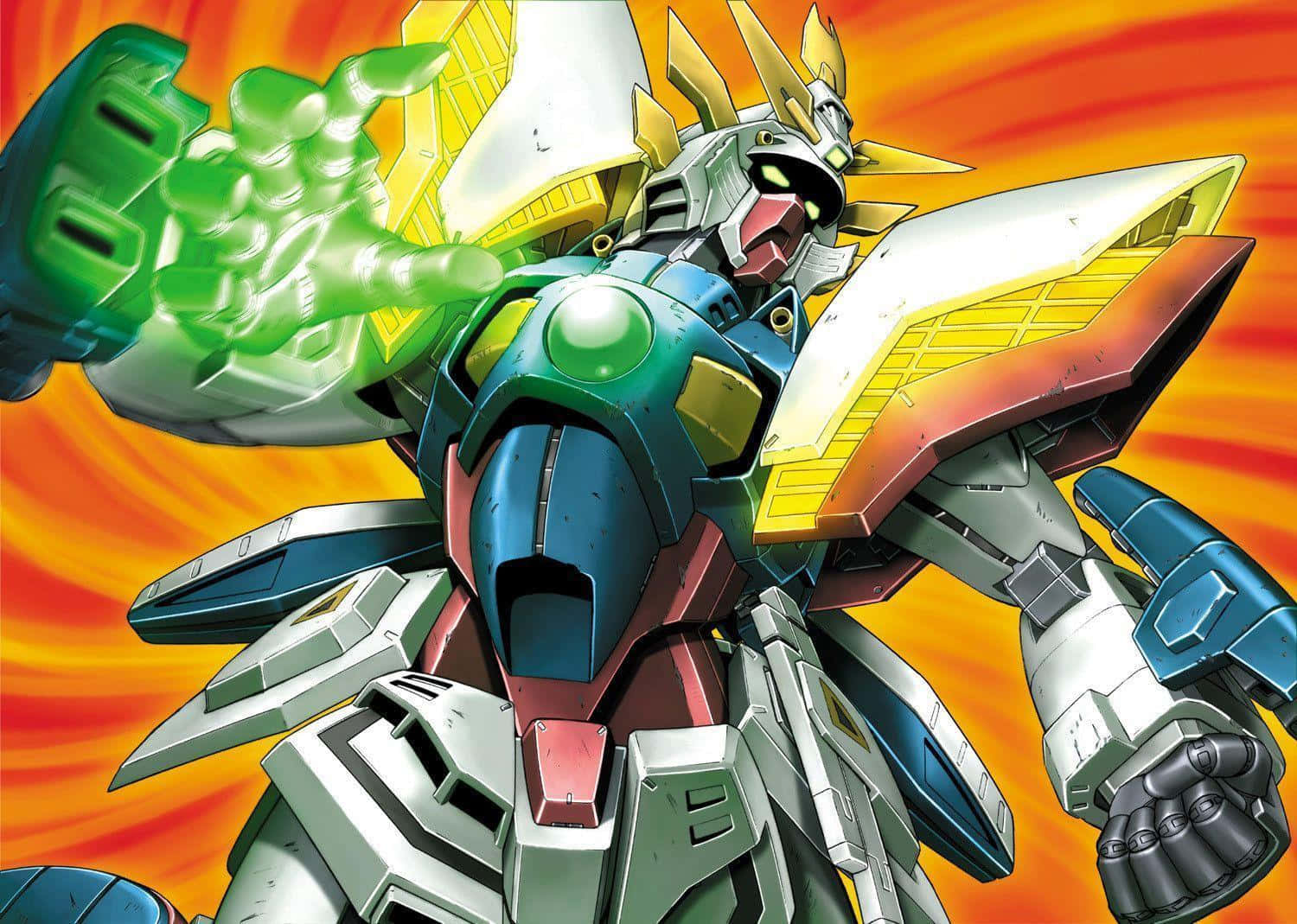 Gunplan nousu – Gundam-taideteos Taustakuvat