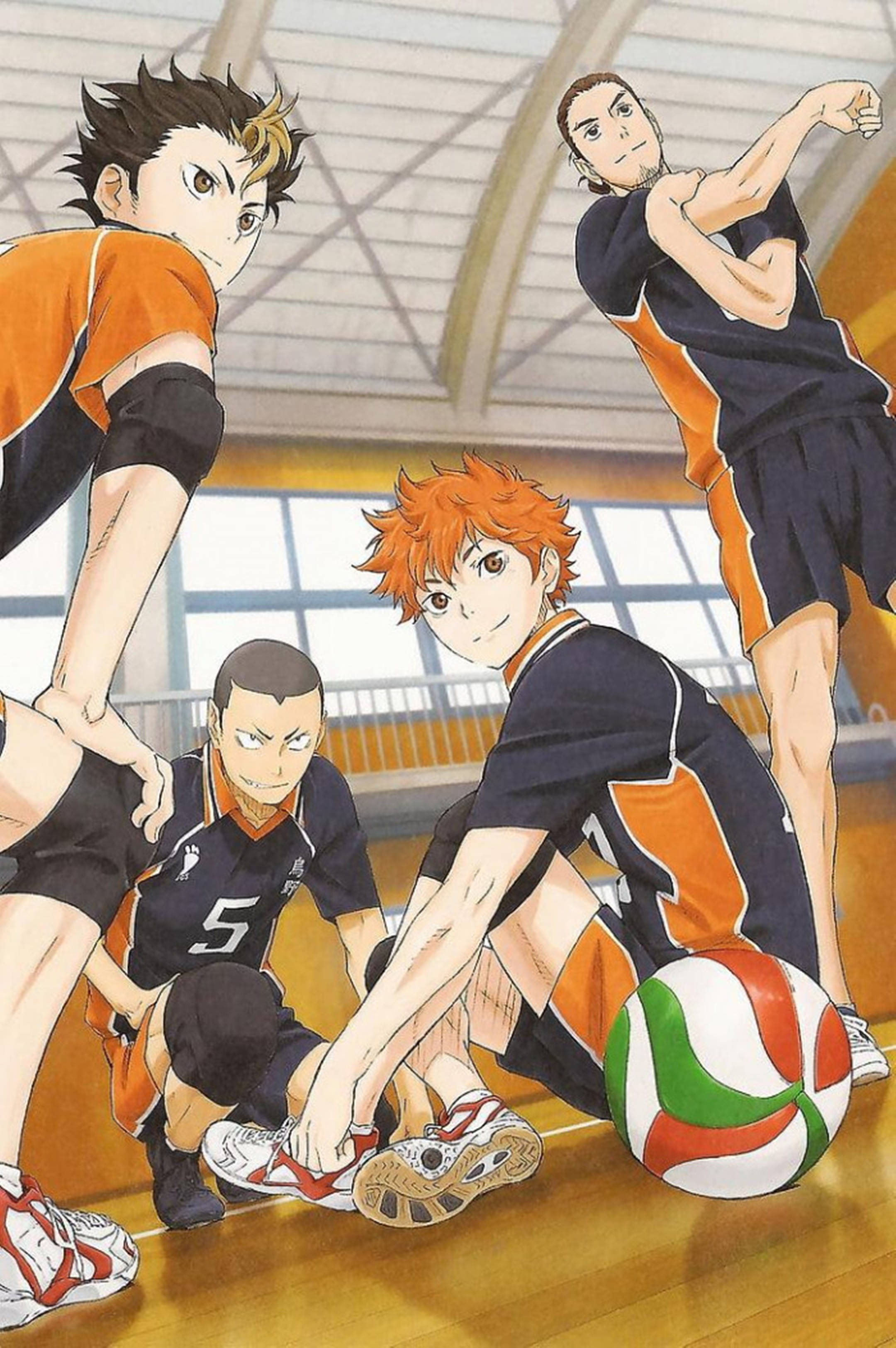 Haikyuu 4K Lämmittely Taustakuvat