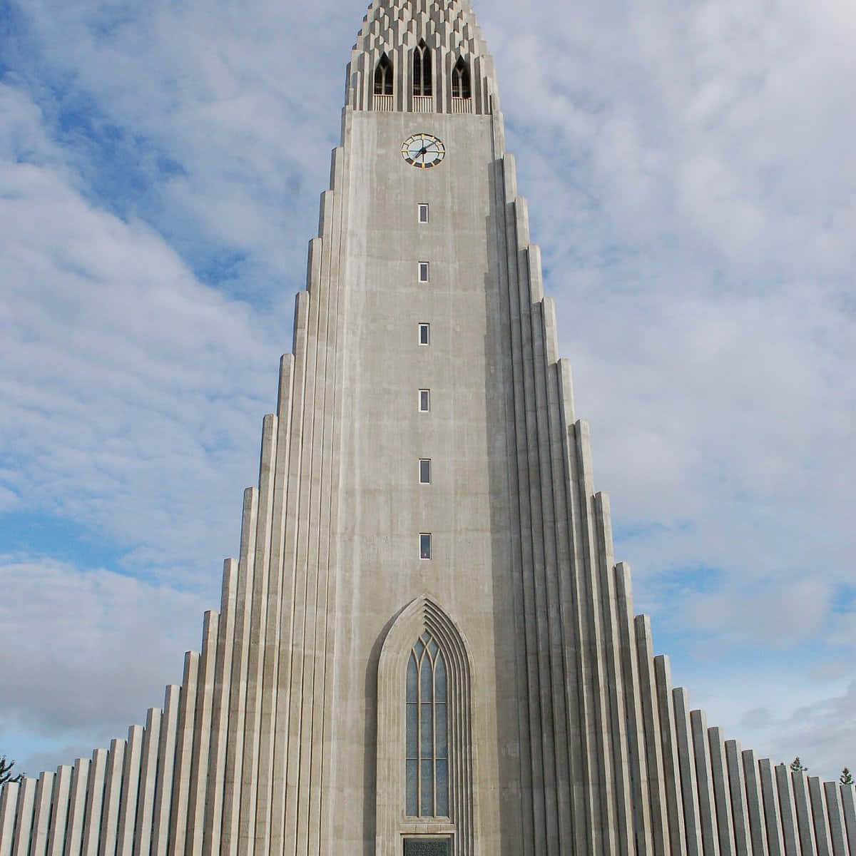 Hallgrímskirkjan keskustornin ulkoilme Taustakuvat