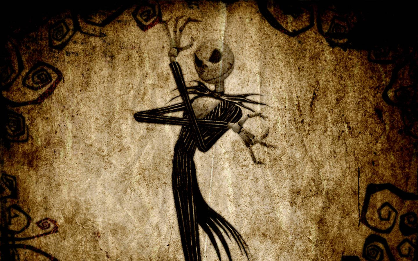 Halloween Grunge Jack Skellingon Taustakuvat