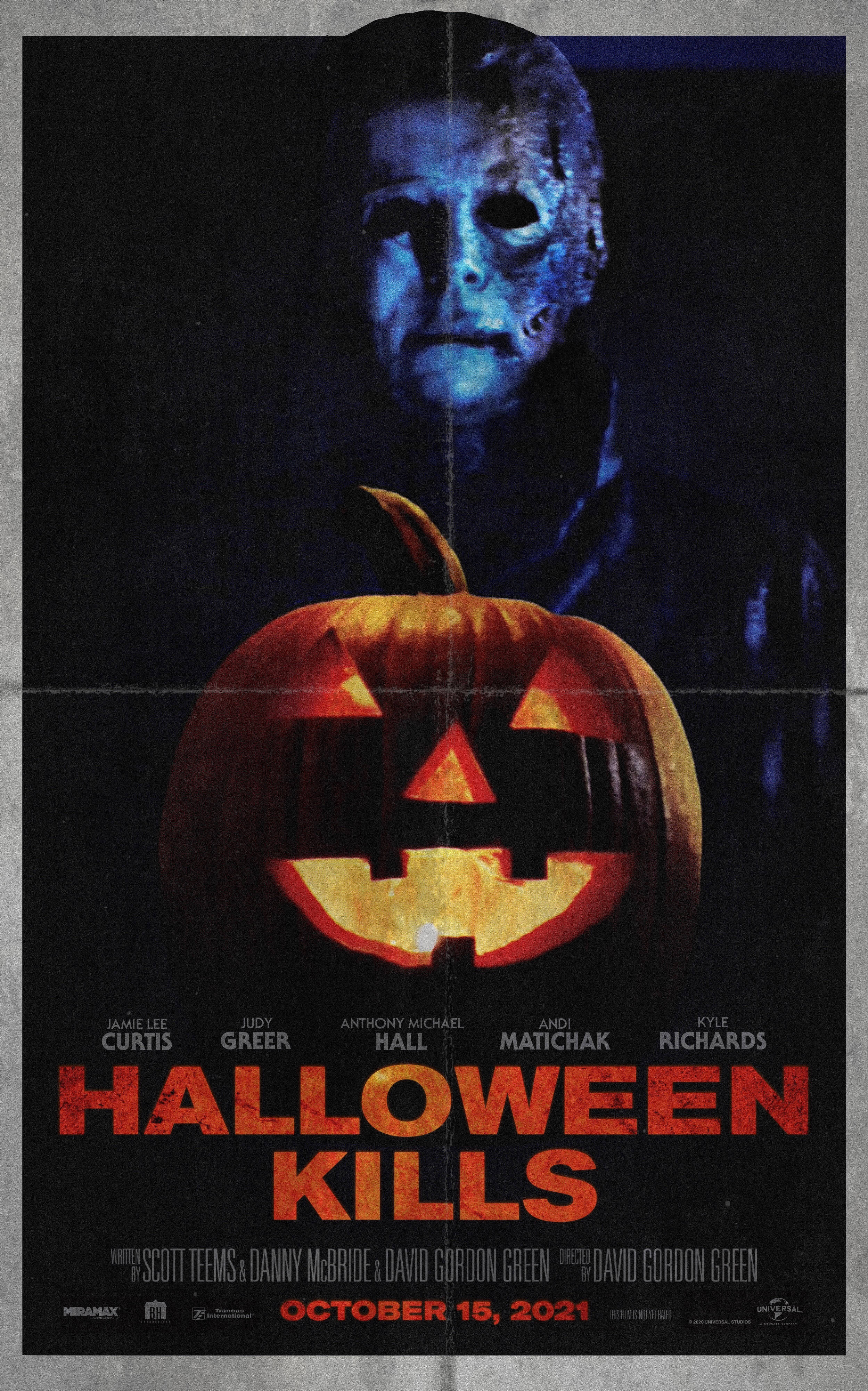 Halloween Kills Palanut Naamari -juliste Taustakuvat