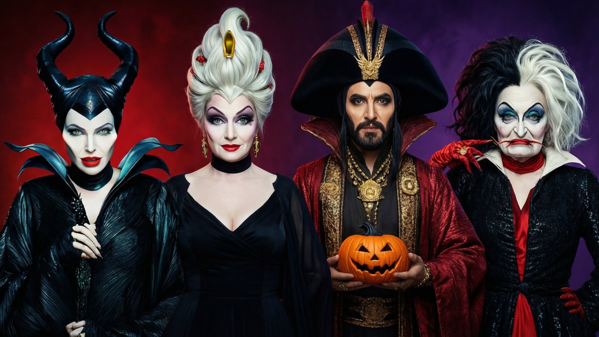 Halloween-kokoontuminen Disney-konnille Taustakuvat