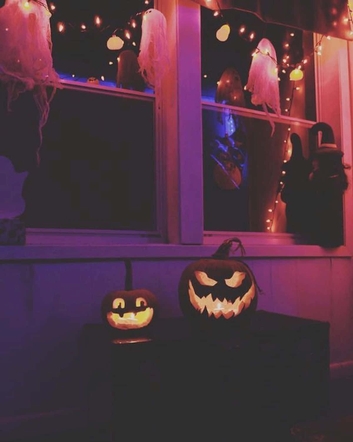 Halloween Tumblr Estetiikka Kurpitsa Kotilyhty Taustakuvat