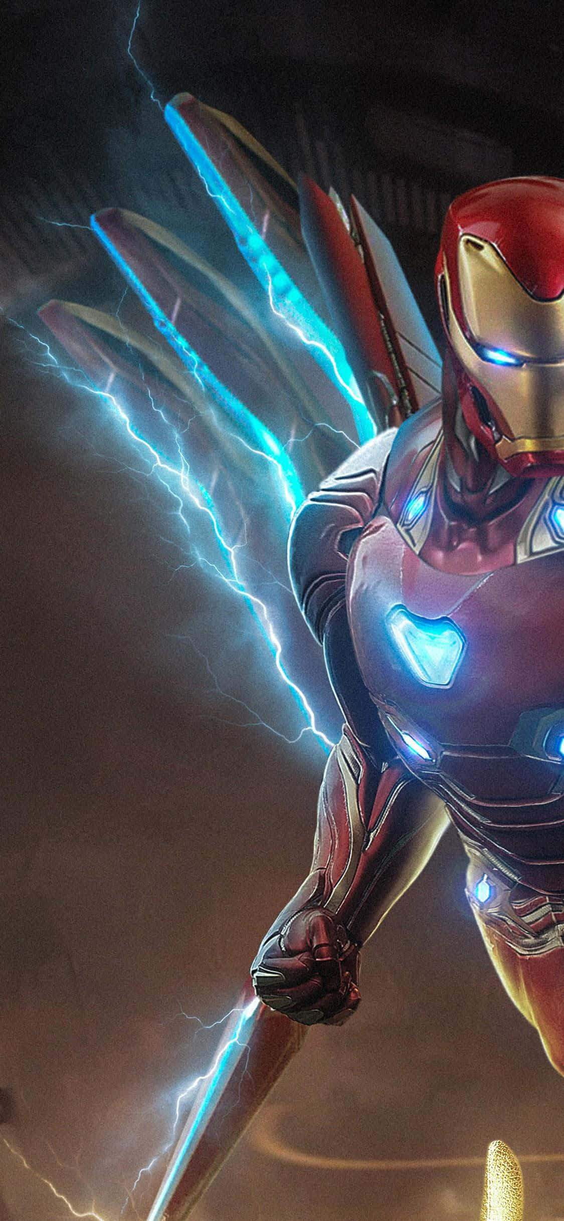 Tyylikäs Iron Man -ilme iPhone X:lle Taustakuvat